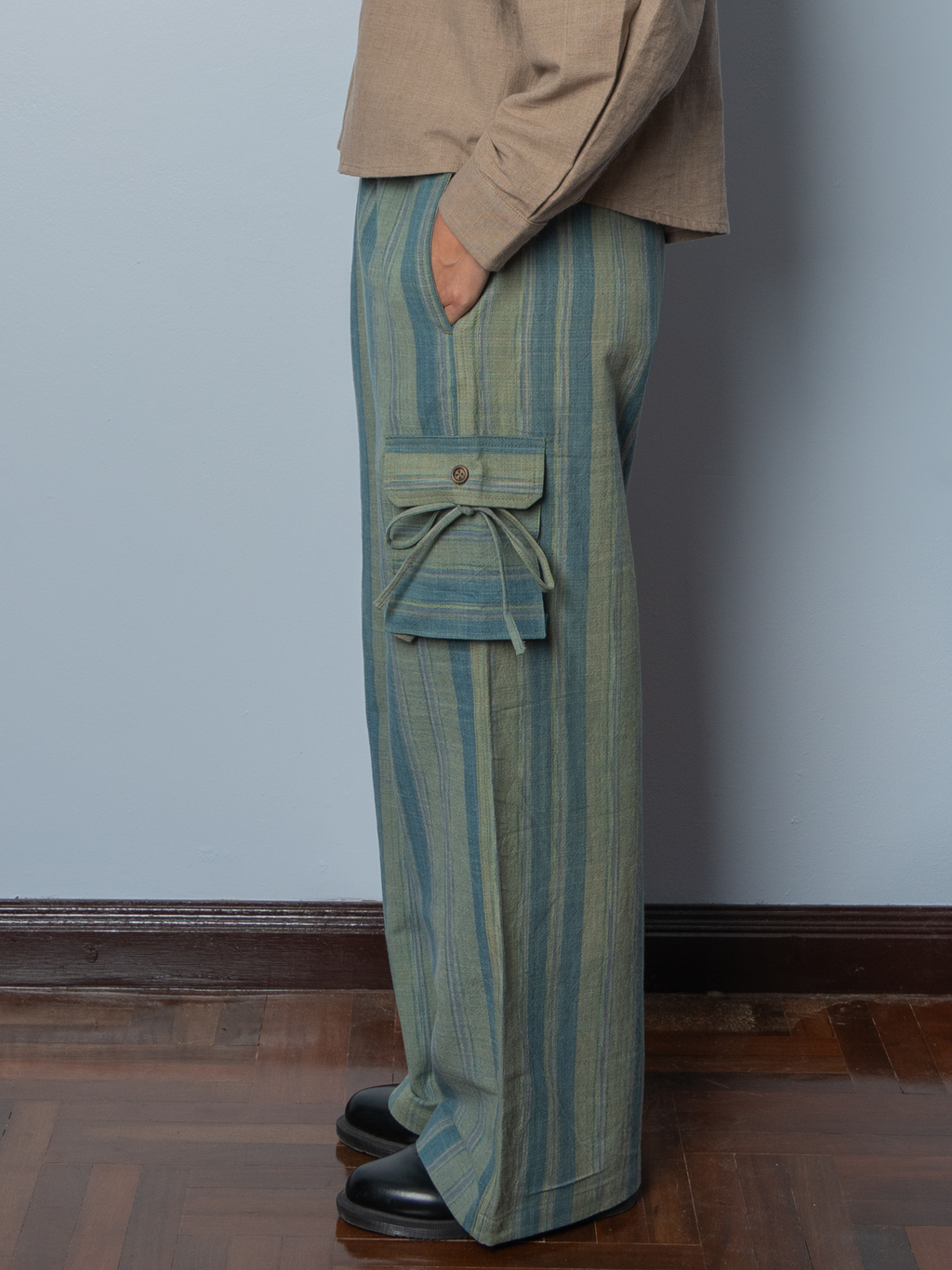 BAKED LOTUS TROUSERS