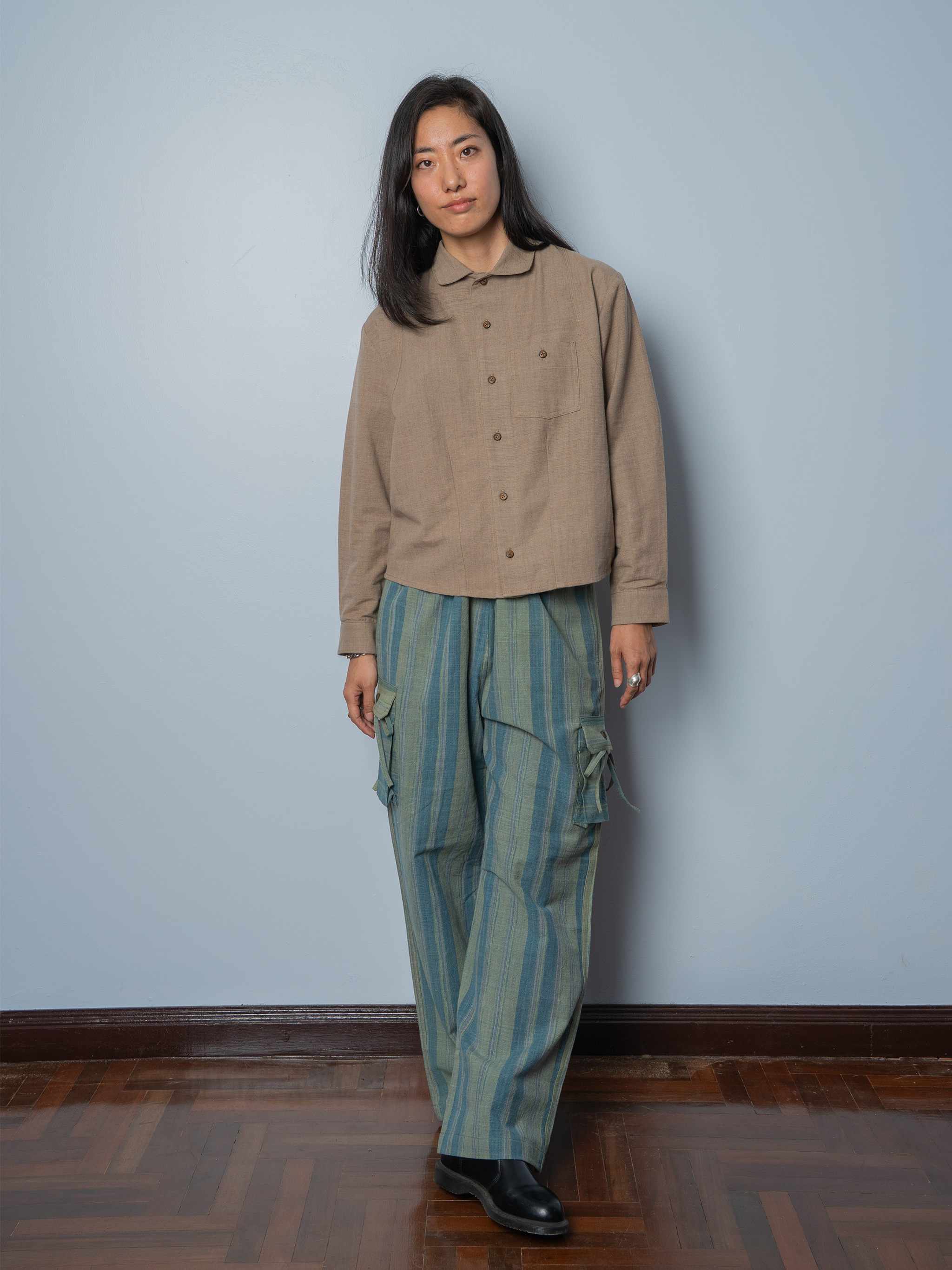 BAKED LOTUS TROUSERS