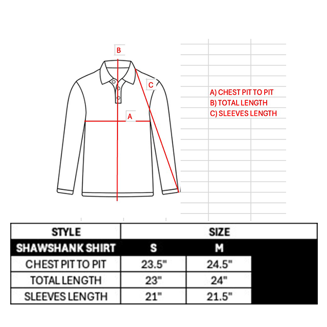 SHAWSHANK SHIRT