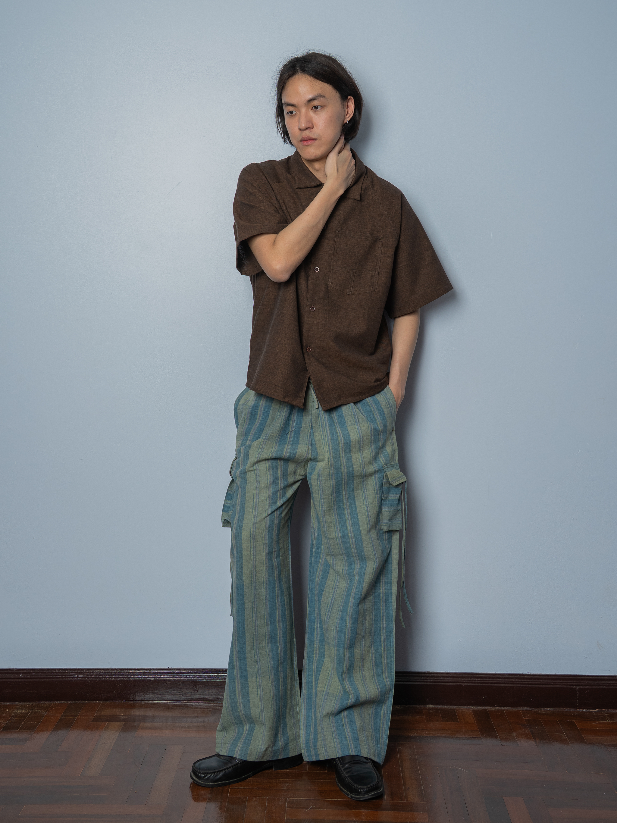 BAKED LOTUS TROUSERS