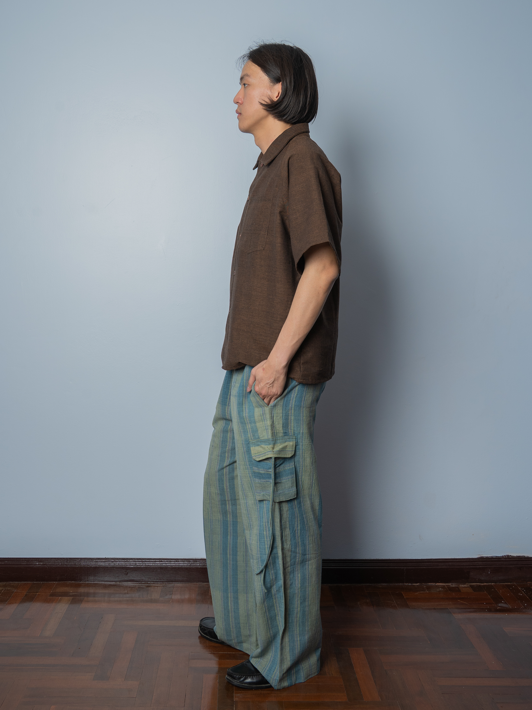 BAKED LOTUS TROUSERS