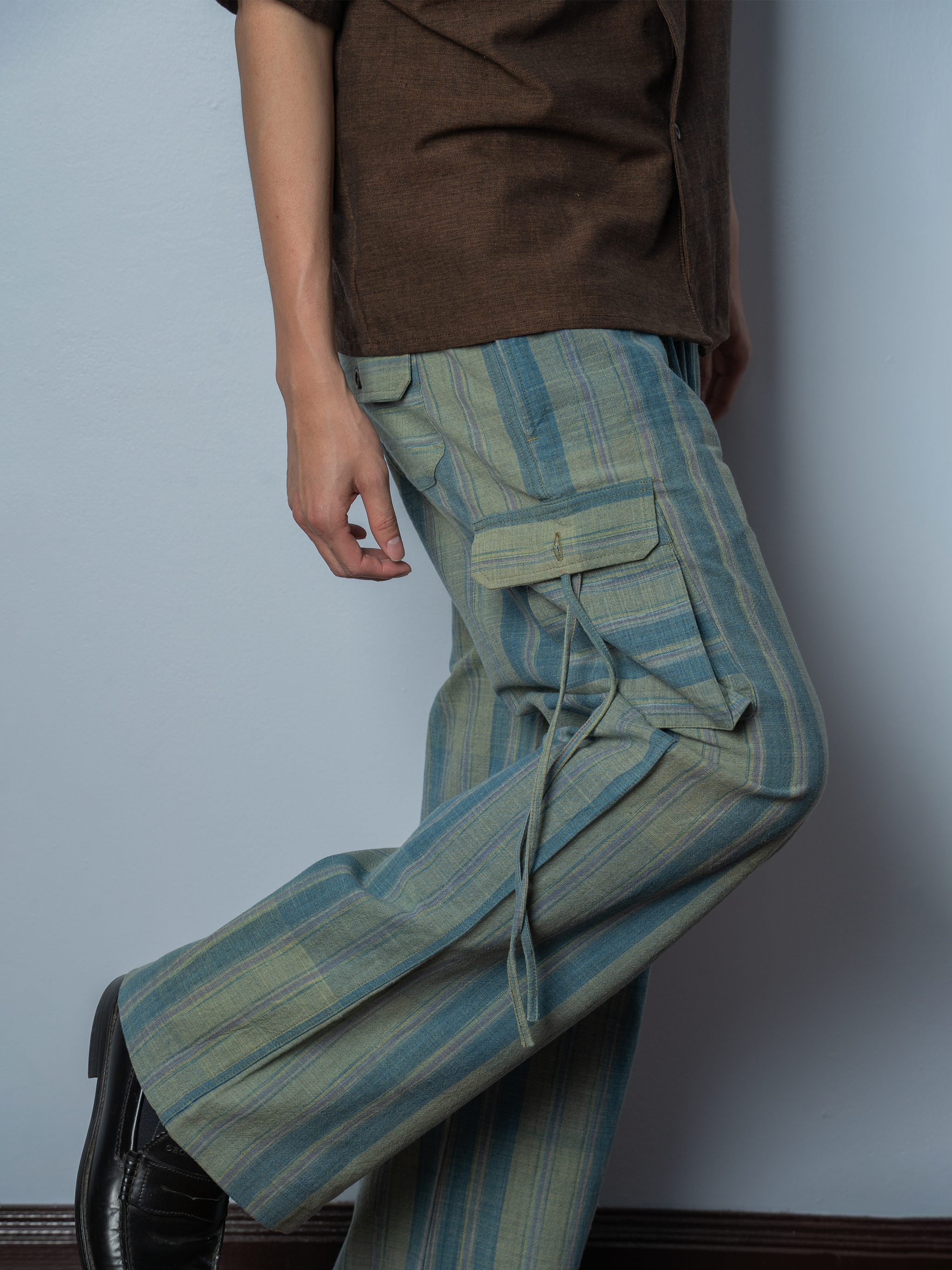 BAKED LOTUS TROUSERS