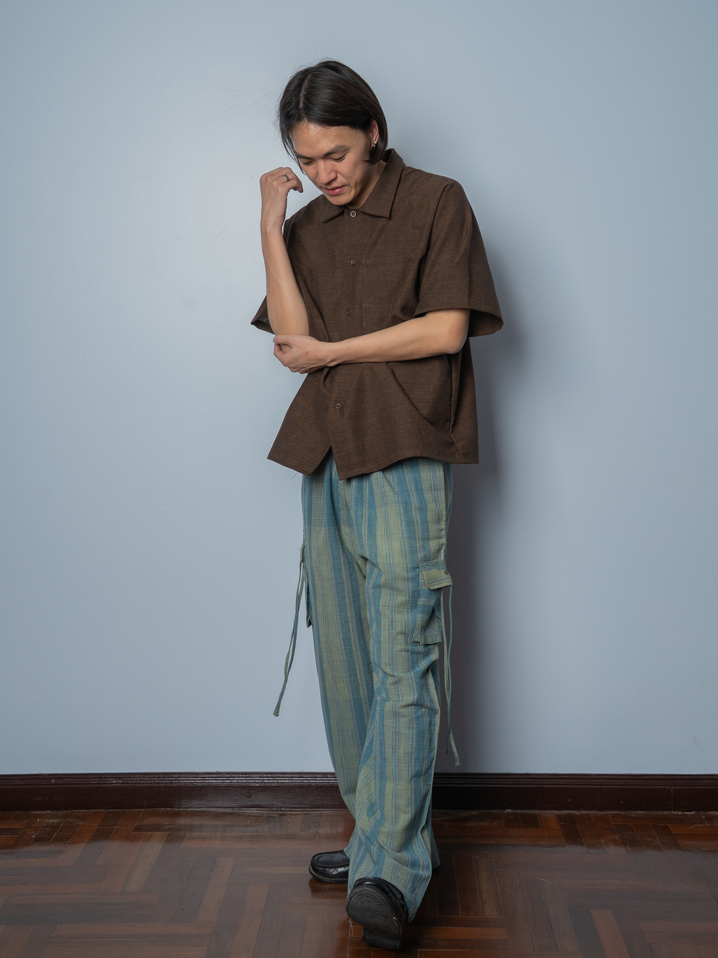 BAKED LOTUS TROUSERS